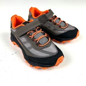Merrell Kid's Floatpro Gray Orange Hiking Trail Shoes Boy's 13 MK265210 Mint!